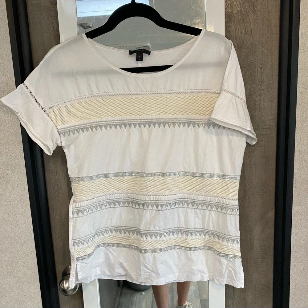 J. Crew Striped Blouse